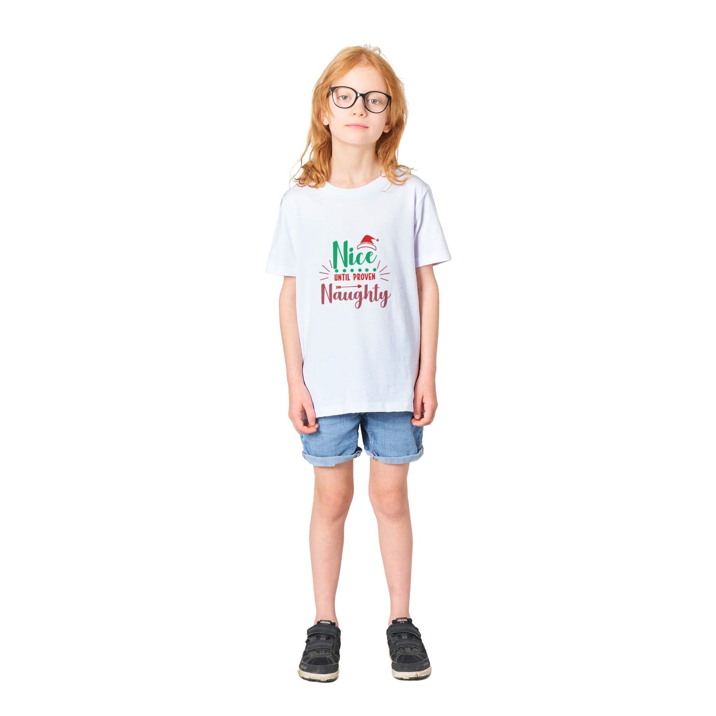 Organic Kids "Nice Until Proven Naughty" T-shirt