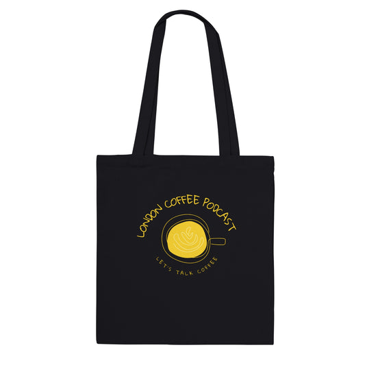 Double Print Classic Tote Bag - London Coffee Podcast
