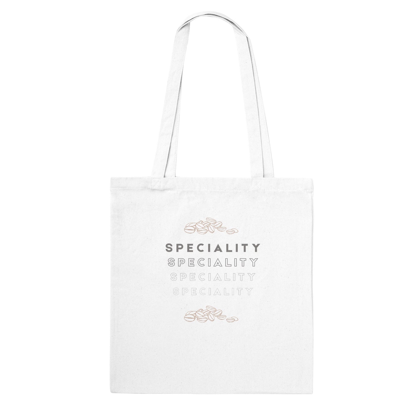 Double Print Classic Tote Bag - Speciality Coffee