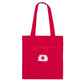 Double Print Classic Tote Bag - Coffee in Japanese