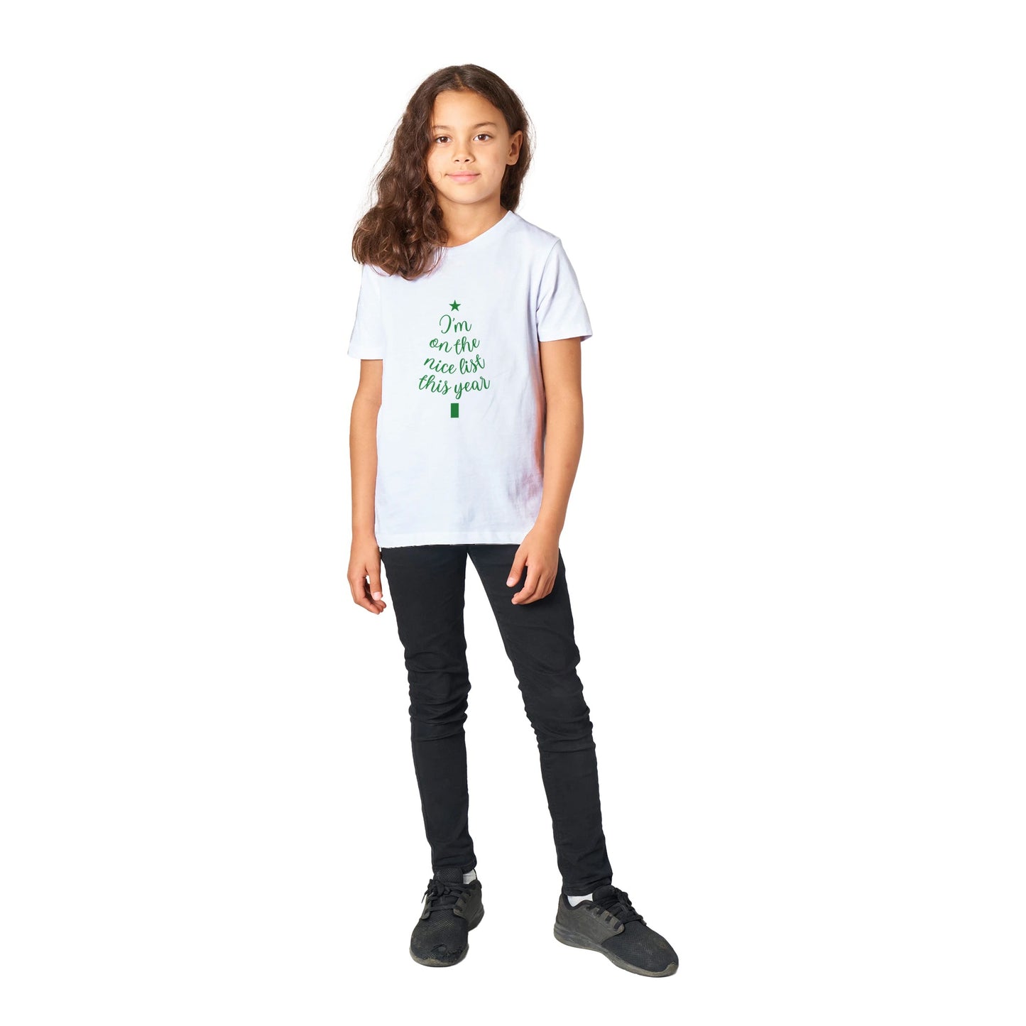 Organic Kids "I'm On The Nice List" T-shirt